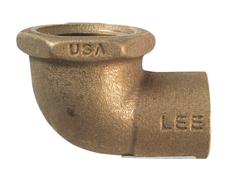 NIBCO 3/4 in. Sweat X 3/4 in. D FPT Brass 90 Degree Elbow