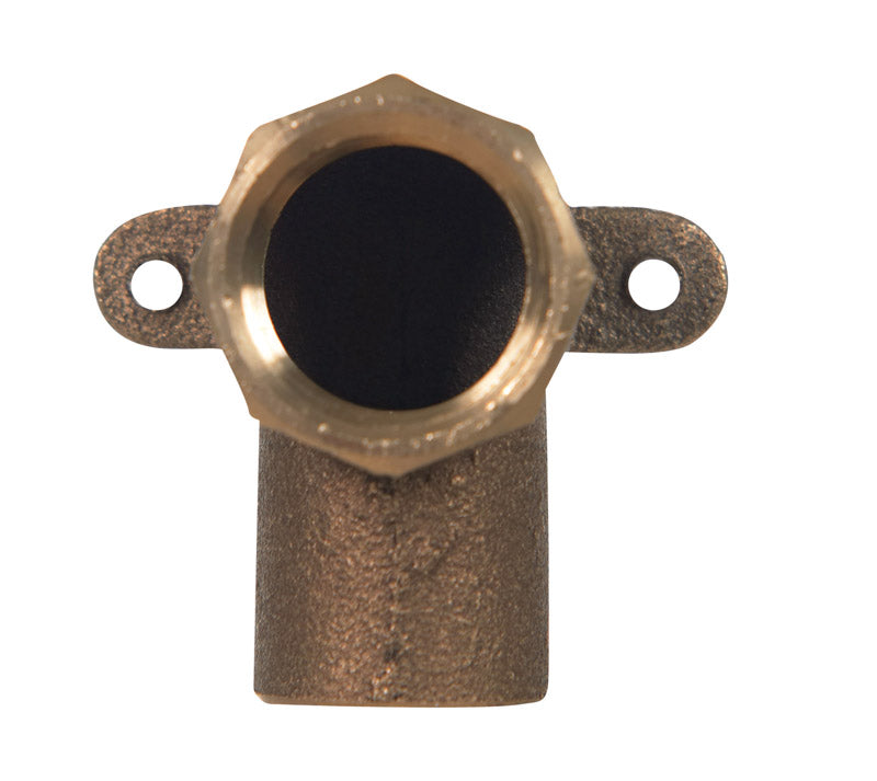 NIBCO 3/4 in. Sweat X 3/4 in. D FPT Brass Drop Ear Elbow