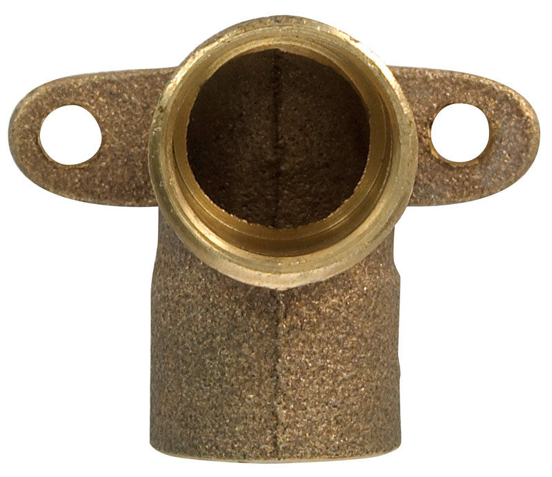 NIBCO 1/2 in. Sweat X 1/2 in. D Sweat Brass Drop Ear Elbow