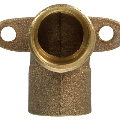 NIBCO 1/2 in. Sweat X 1/2 in. D Sweat Brass Drop Ear Elbow