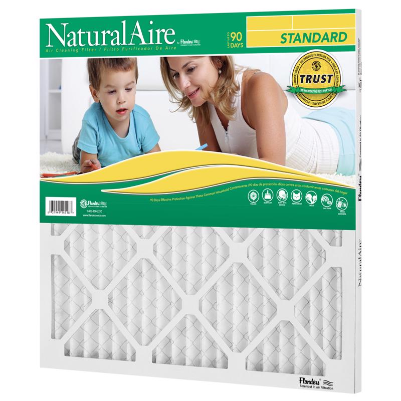 NaturalAire 22 in. W X 22 in. H X 1 in. Synthetic 8 MERV Pleated Air Filter