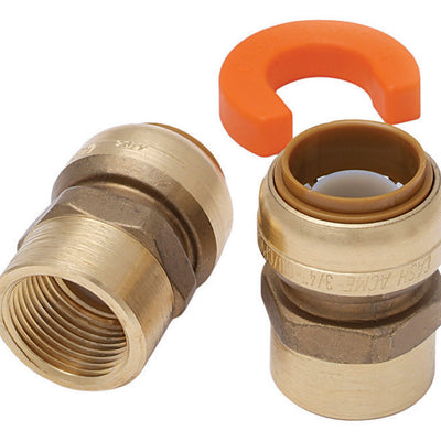 SharkBite Push to Connect 3/4 in. PTC each X 3/4 in. D Brass Connector