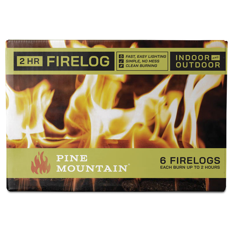 Pine Mountain Fire Log 2 hr 6 pk