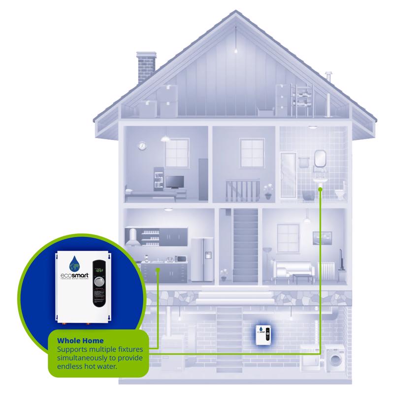 EcoSmart 18 W Tankless Electric Water Heater