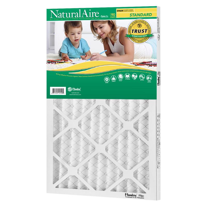 NaturalAire 25 in. W X 32 in. H X 1 in. Synthetic 8 MERV Pleated Air Filter