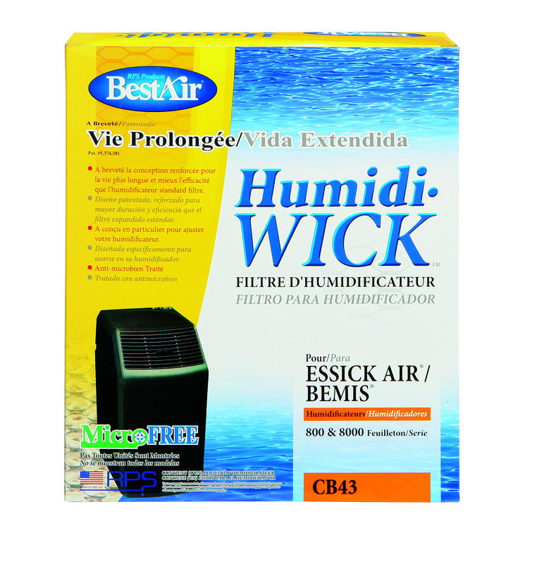 BestAir Humidifier Wick For Fits for Essickair, Bemis and Aircare