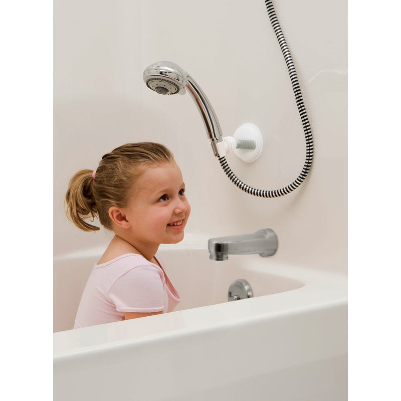 Safe-er-Grip White Shower Arm