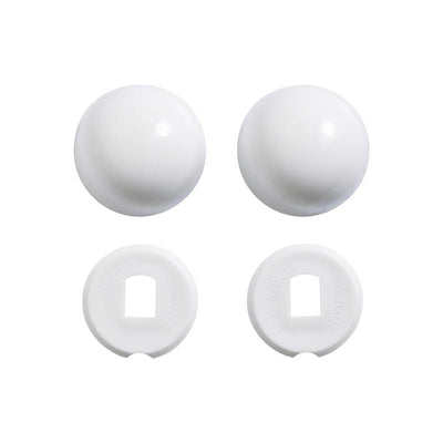 Kohler Toilet Bolt Caps White Plastic