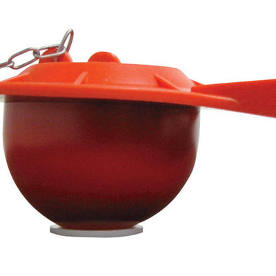 Keeney Flapper and Chain Red Rubber For American Standard