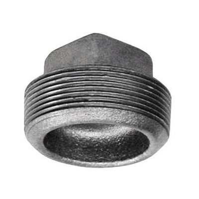 Anvil 1 in. MPT Black Malleable Iron Plug