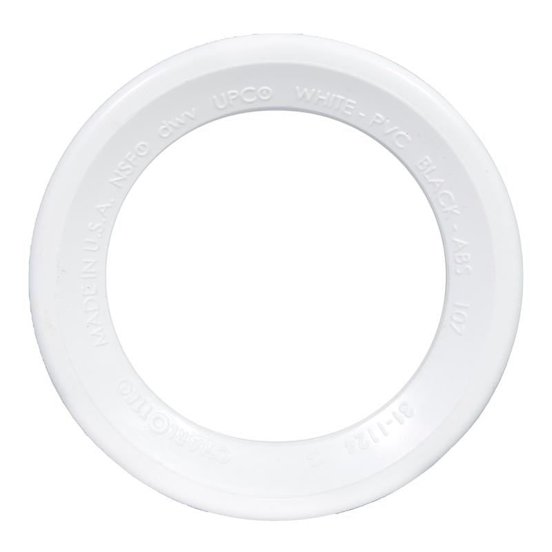 Charlotte Pipe Schedule 40 4 in. Spigot X 3 in. D Hub PVC Flush Bushing