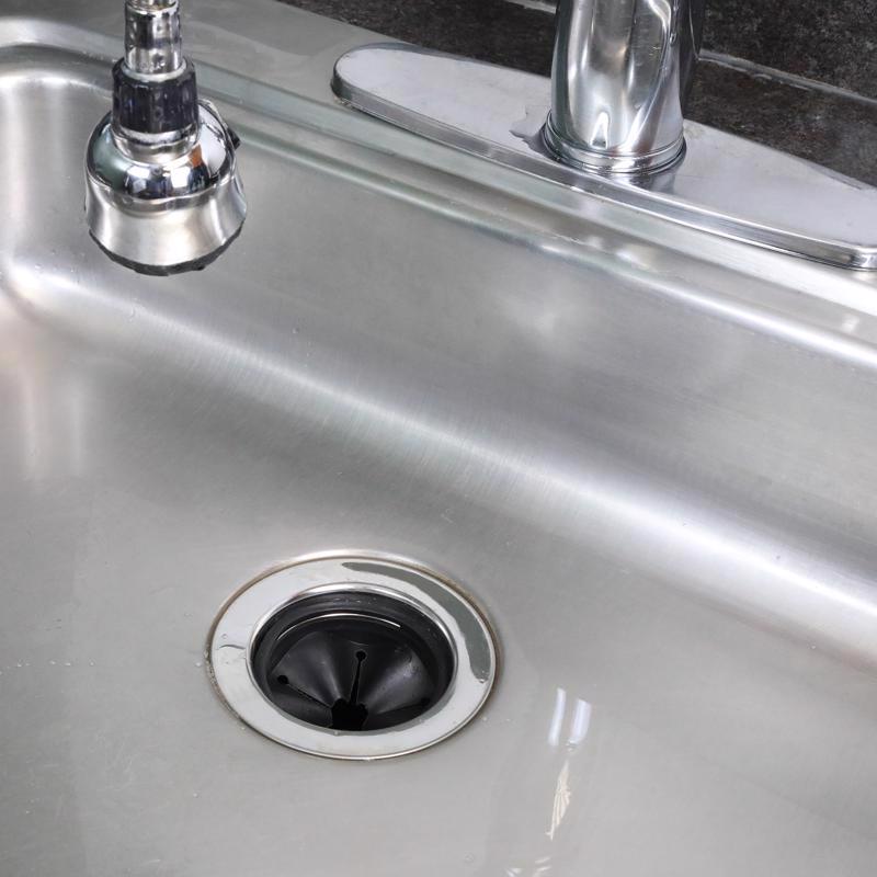 Danco Garbage Disposal Splash Guard Black Rubber 3-3/8 in.