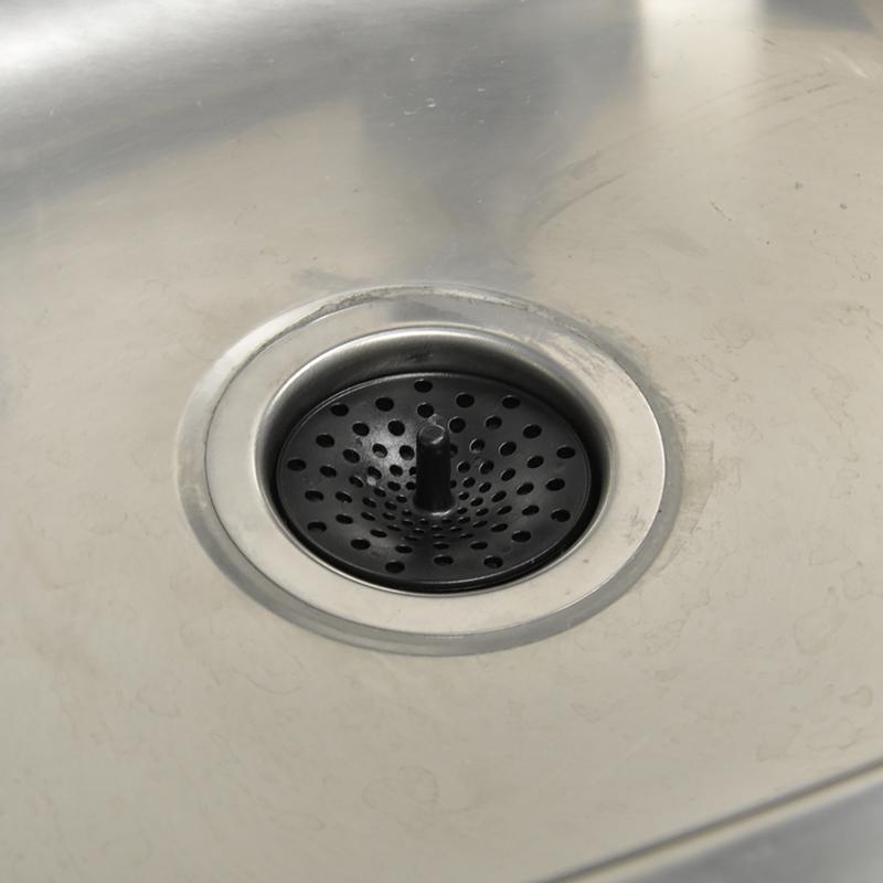 Danco Garbage Disposal Strainer & Stopper Black Plastic