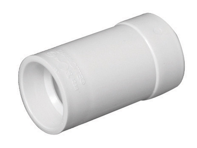 Charlotte Pipe 1-1/2 in. Hub X 2 in. D Spigot PVC Pipe Adapter