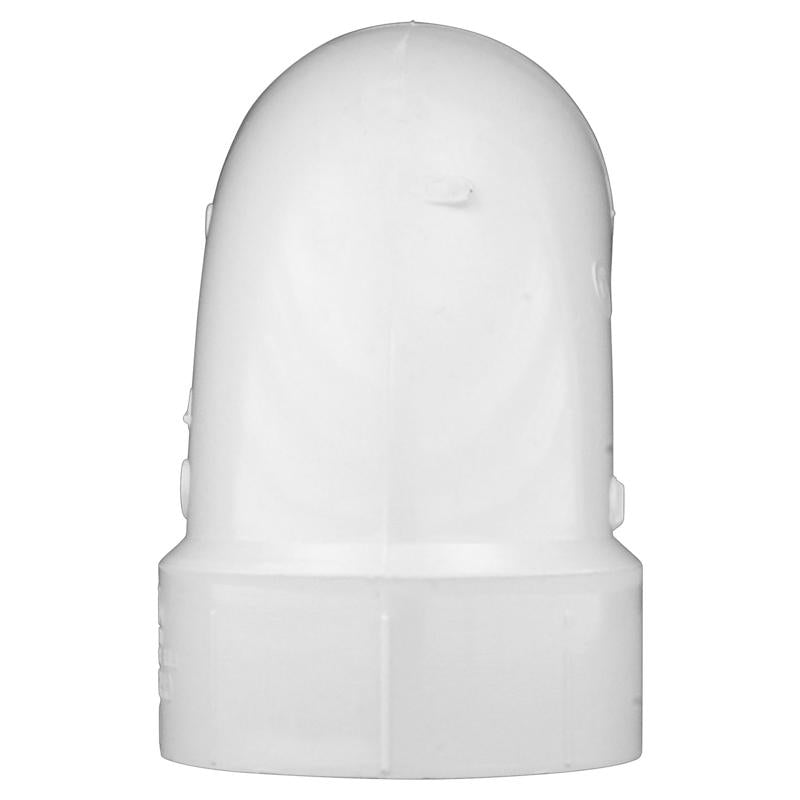 Charlotte Pipe Schedule 40 4 in. Hub X 4 in. D Spigot PVC 90 Degree Street Elbow