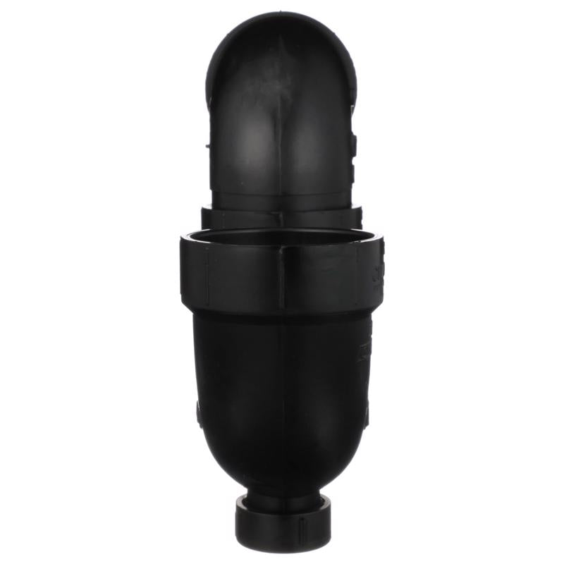 Charlotte Pipe 2 in. Hub X 2 in. D Hub ABS P-Trap
