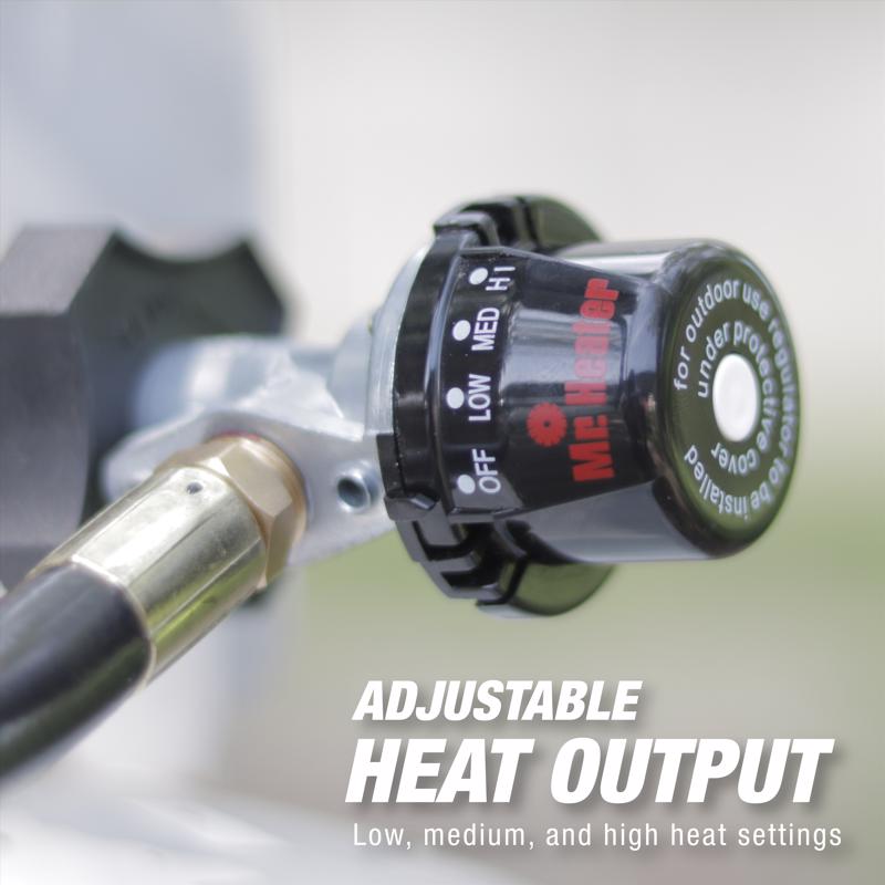 Mr. Heater 15000 Btu/h 300 sq ft Infrared Propane Tank Top Heater