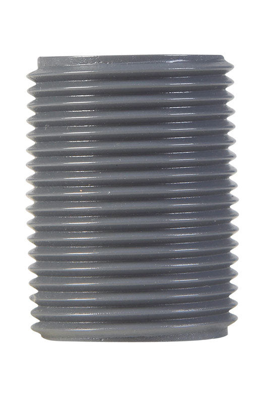 B&K Schedule 80 3/4 in. MIP X 3/4 in. D MIP PVC Close Nipple