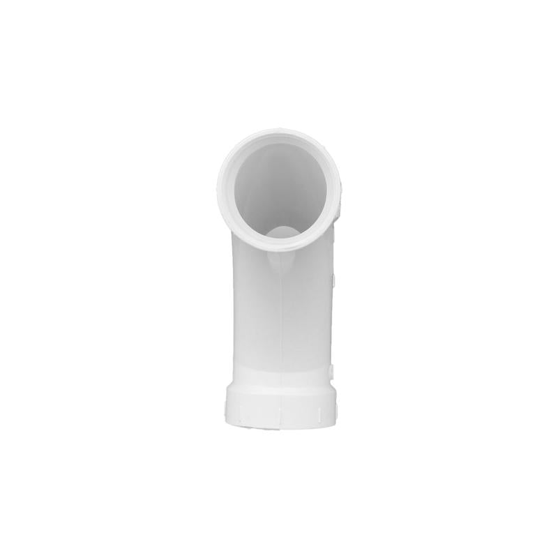 Charlotte Pipe Schedule 40 2 in. Hub X 2 in. D Hub PVC Long Turn Wye