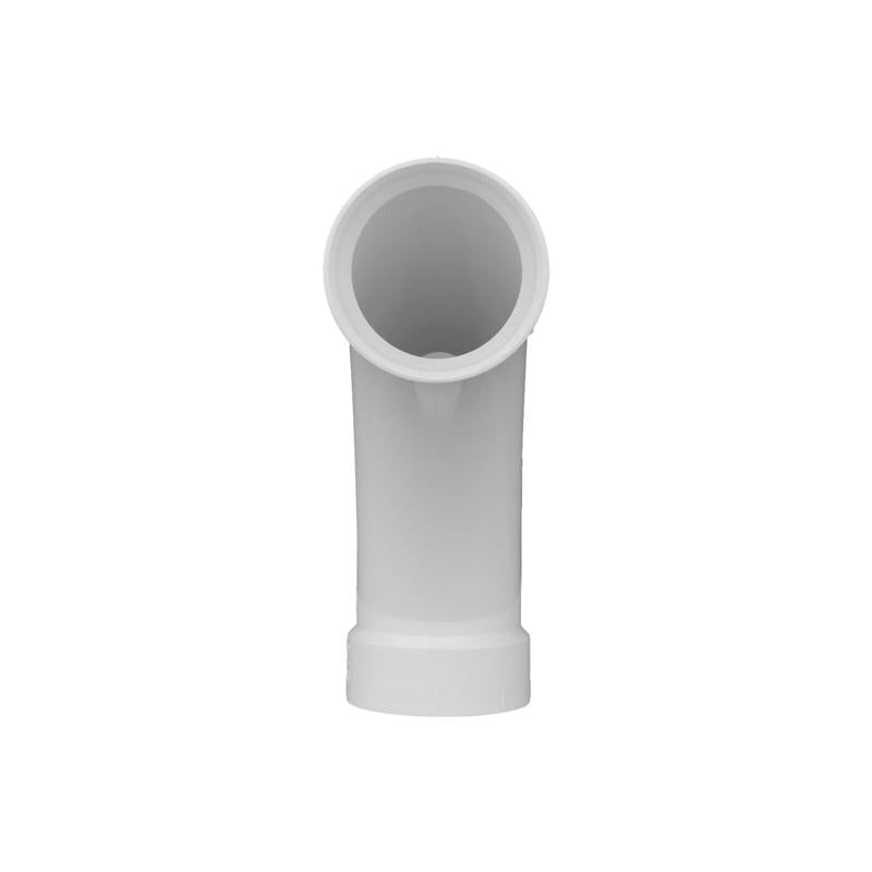 Charlotte Pipe Schedule 40 4 in. Hub X 4 in. D Hub PVC Long Turn Wye
