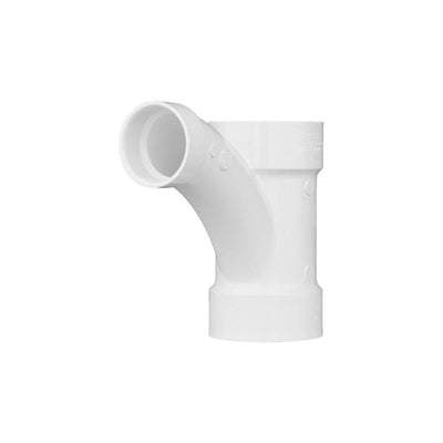 Charlotte Pipe 3 in. Hub X 3 in. D Hub PVC Wye