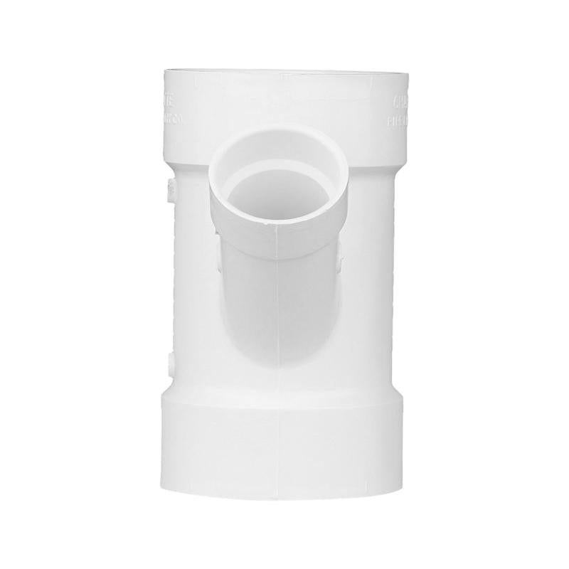 Charlotte Pipe Schedule 40 4 in. Hub X 2 in. D Hub PVC Reducing Wye