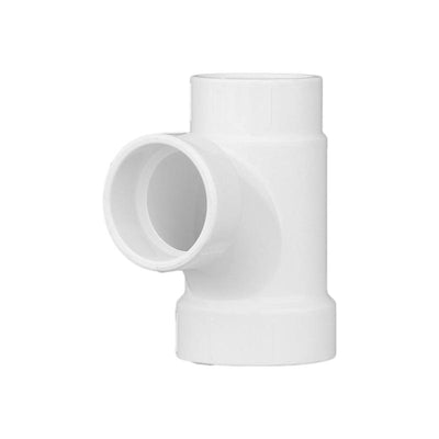 Charlotte Pipe Schedule 40 2 in. Hub X 1-1/2 in. D Hub PVC Sanitary Tee