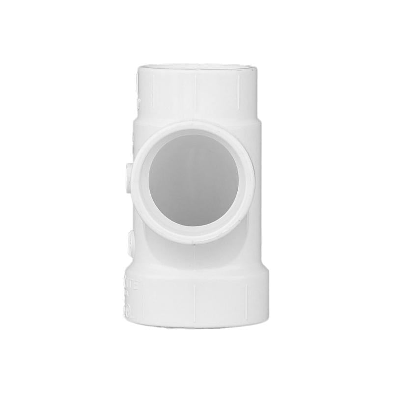 Charlotte Pipe Schedule 40 2 in. Hub X 1-1/2 in. D Hub PVC Sanitary Tee