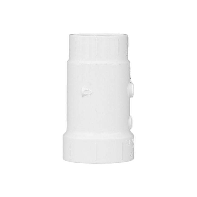 Charlotte Pipe Schedule 40 2 in. Hub X 1-1/2 in. D Hub PVC Sanitary Tee