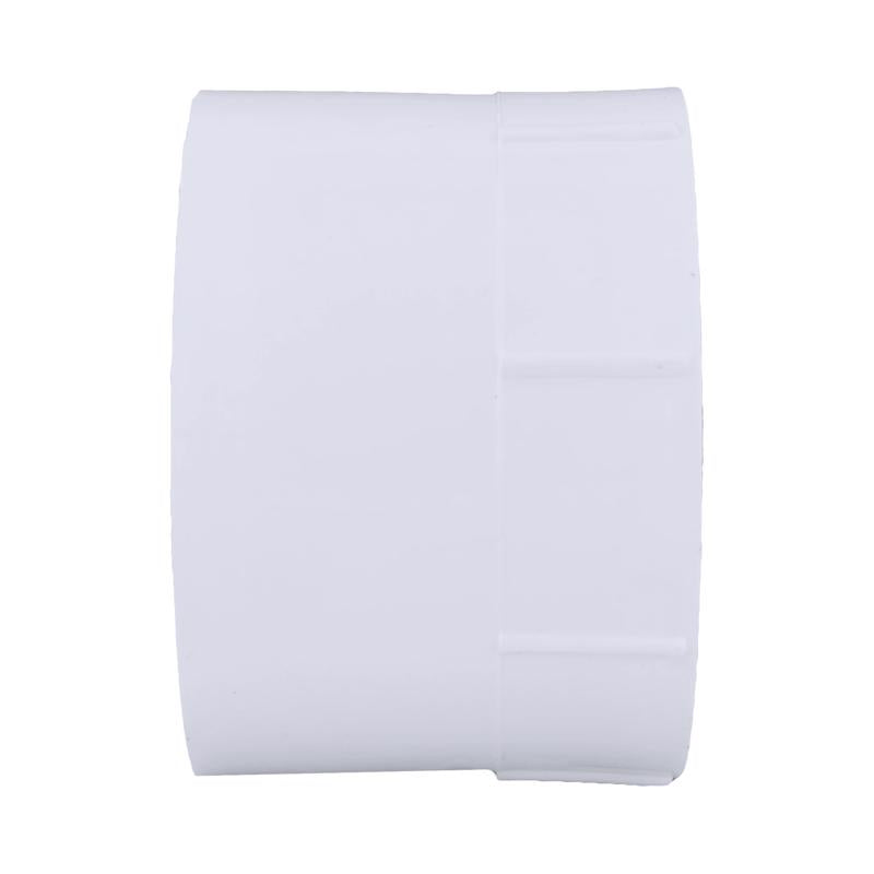 Charlotte Pipe Schedule 40 4 in. Hub X 4 in. D FPT PVC Pipe Adapter