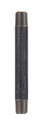 Anvil Beck 1/2 in. MPT Black Steel 10 in. L Nipple
