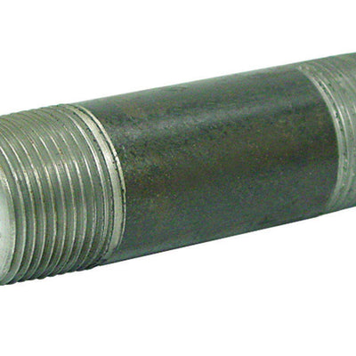 Anvil Beck 1 in. MPT Black Steel 12 in. L Nipple