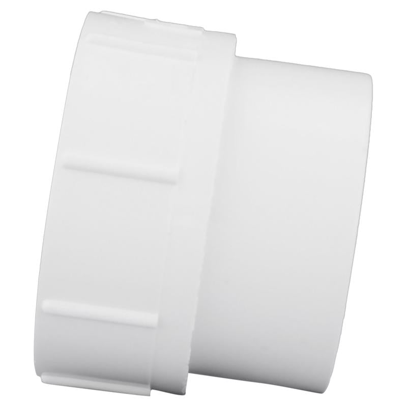 Charlotte Pipe Schedule 40 3 in. Spigot X 3 in. D FPT PVC Adapter