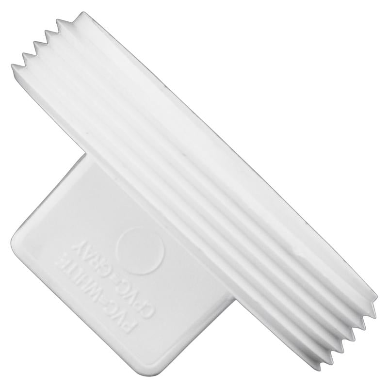 Charlotte Pipe Schedule 40 4 in. MPT X 4 in. D MPT PVC Clean-Out Plug