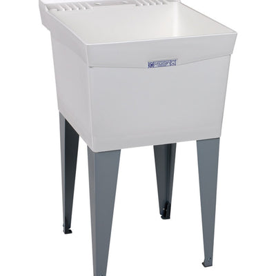 Mustee Utilatub 20 in. W X 24 in. D Single Thermoplastic Laundry Tub