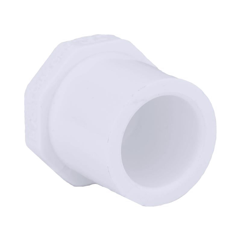 Charlotte Pipe Schedule 40 1/2 in. Spigot X 1/2 in. D Slip PVC Plug