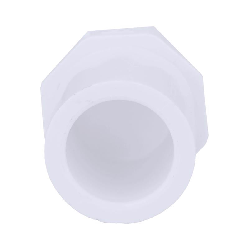 Charlotte Pipe Schedule 40 1/2 in. Spigot X 1/2 in. D Slip PVC Plug