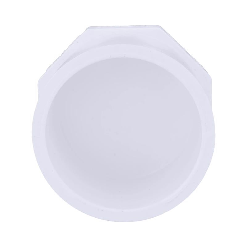 Charlotte Pipe Schedule 40 3/4 in. Spigot X 3/4 in. D Slip PVC Plug