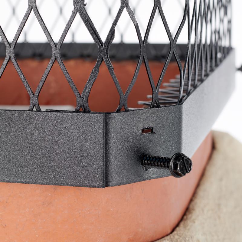 HY-C Shelter various in. Powder Coated Steel Chimney Cap