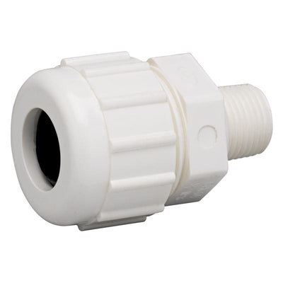 Homewerks Schedule 40 1/2 in. Compression each X 1/2 in. D MPT PVC Male Adapter