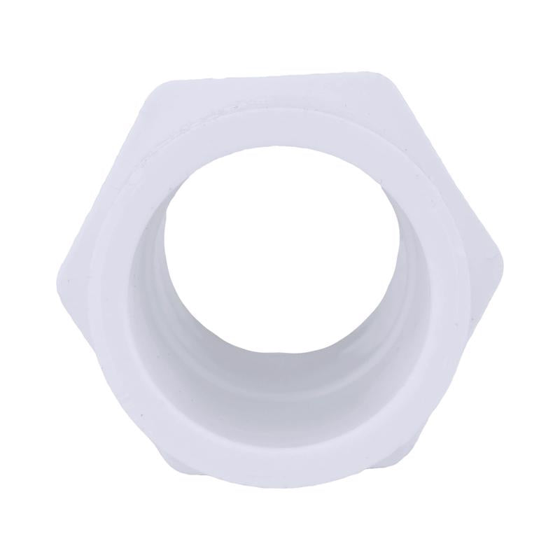 Charlotte Pipe Schedule 40 1 in. MPT X 3/4 in. D Slip PVC Pipe Adapter
