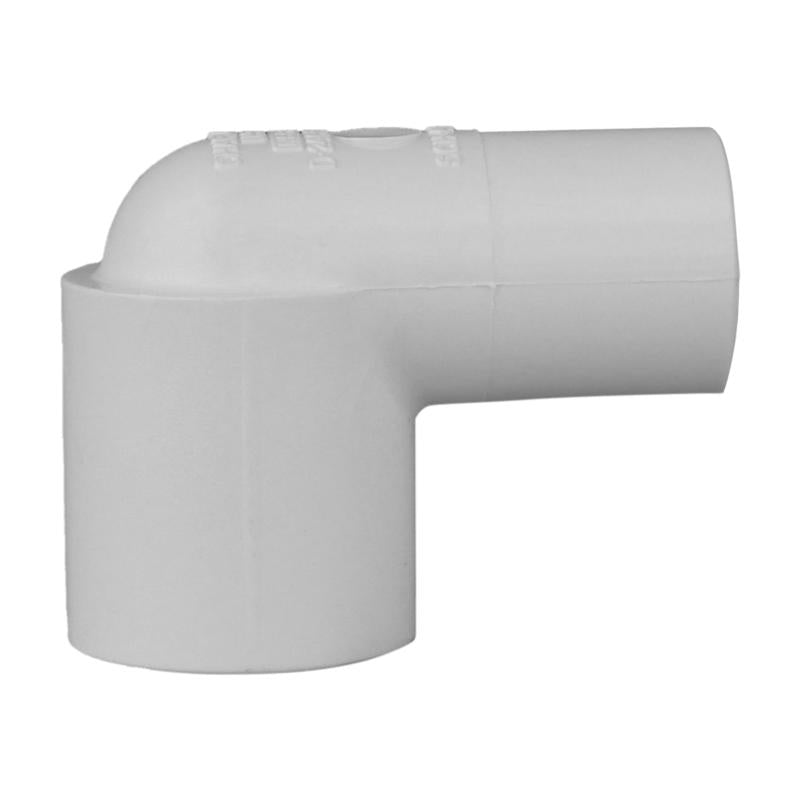 Charlotte Pipe Schedule 40 1/2 in. Spigot X 1/2 in. D Slip PVC Street Elbow