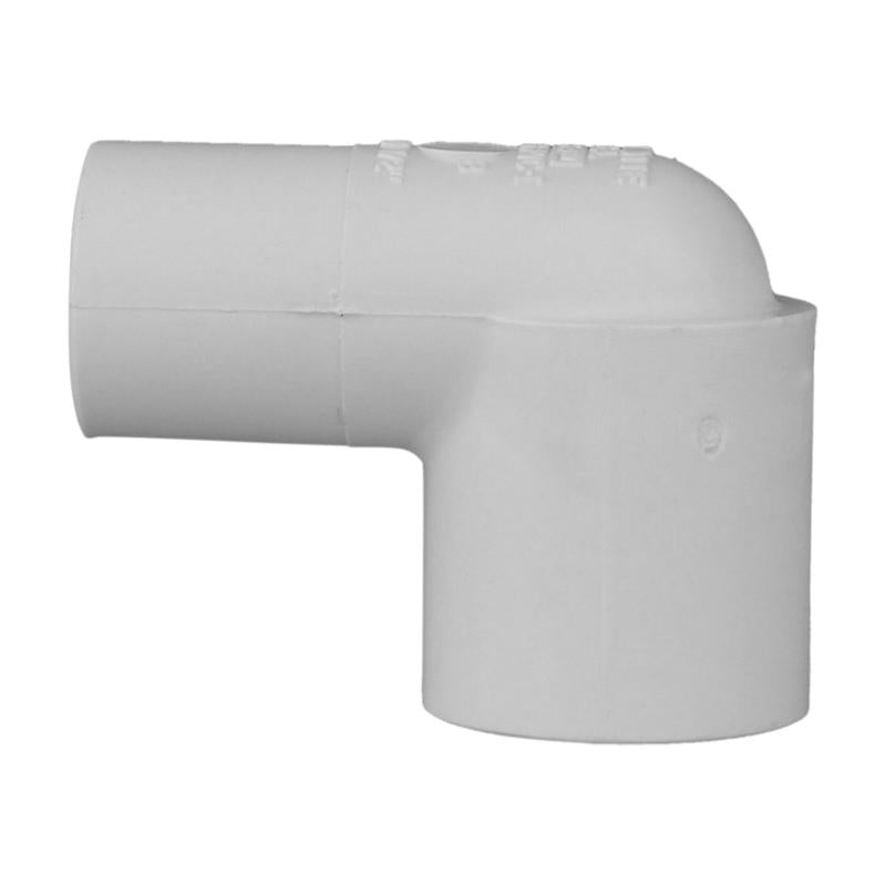Charlotte Pipe Schedule 40 1/2 in. Spigot X 1/2 in. D Slip PVC Street Elbow