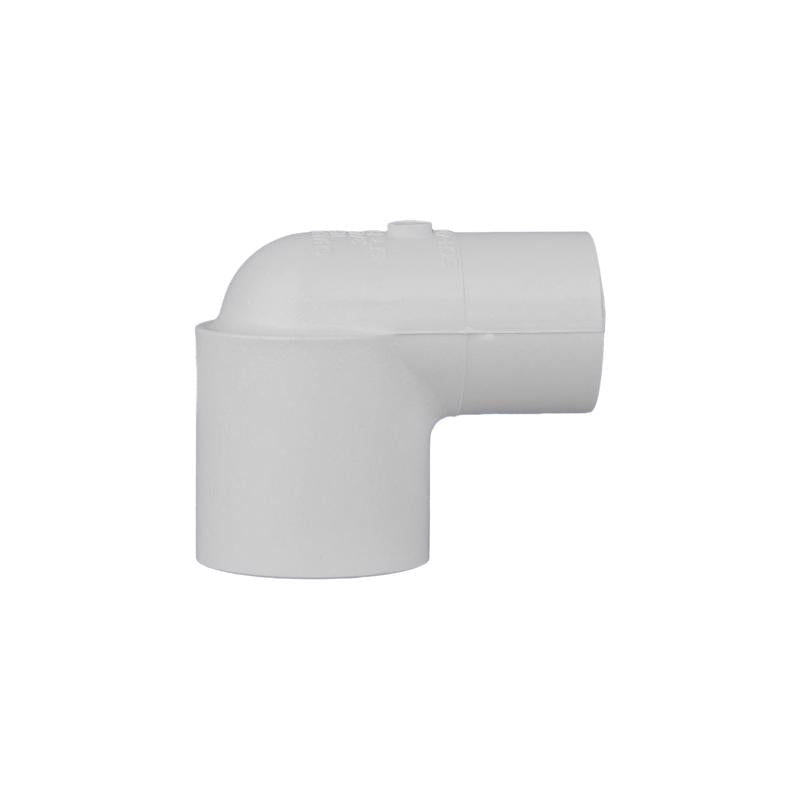 Charlotte Pipe Schedule 40 3/4 in. Spigot X 3/4 in. D Slip PVC Street Elbow