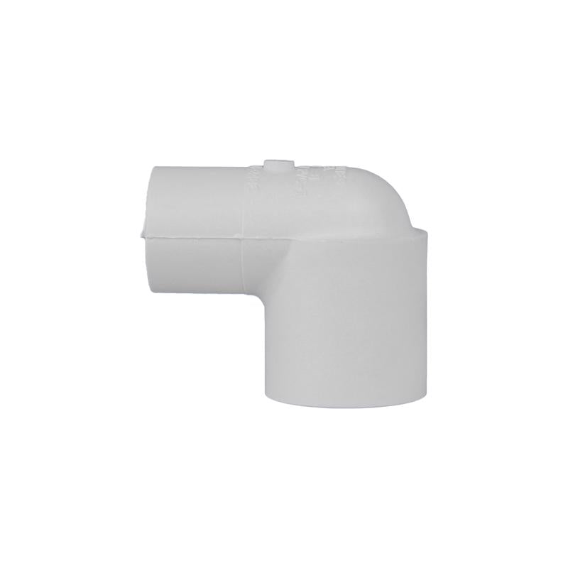 Charlotte Pipe Schedule 40 3/4 in. Spigot X 3/4 in. D Slip PVC Street Elbow