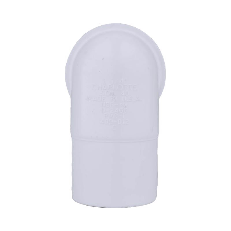 Charlotte Pipe Schedule 40 1-1/4 in. Spigot X 1-1/4 in. D Slip PVC 90 Degree Street Elbow