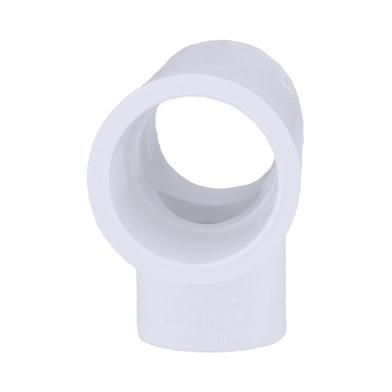 Charlotte Pipe Schedule 40 3/4 in. Slip X 3/4 in. D Slip PVC Reducing Tee