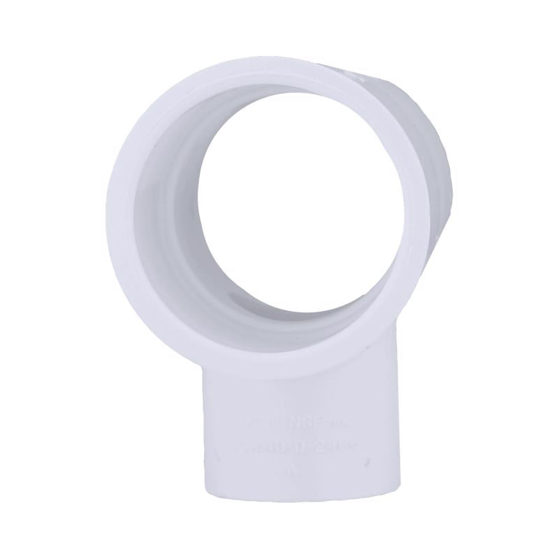 Charlotte Pipe Schedule 40 1/2 in. Slip X 1 in. D Slip PVC Reducing Tee