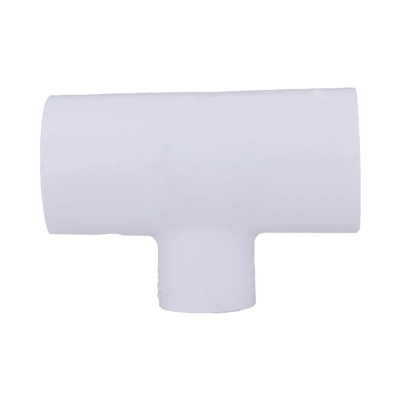 Charlotte Pipe Schedule 40 1/2 in. Slip X 1 in. D Slip PVC Reducing Tee