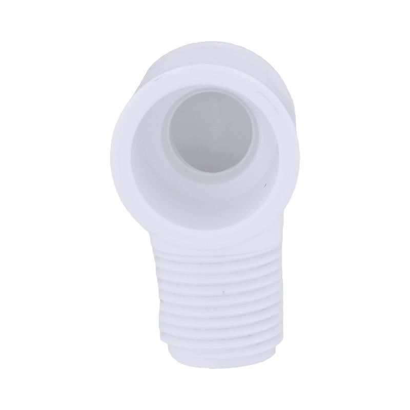 Charlotte Pipe Schedule 40 1/2 in. Slip X 1/2 in. D MPT PVC Street Elbow